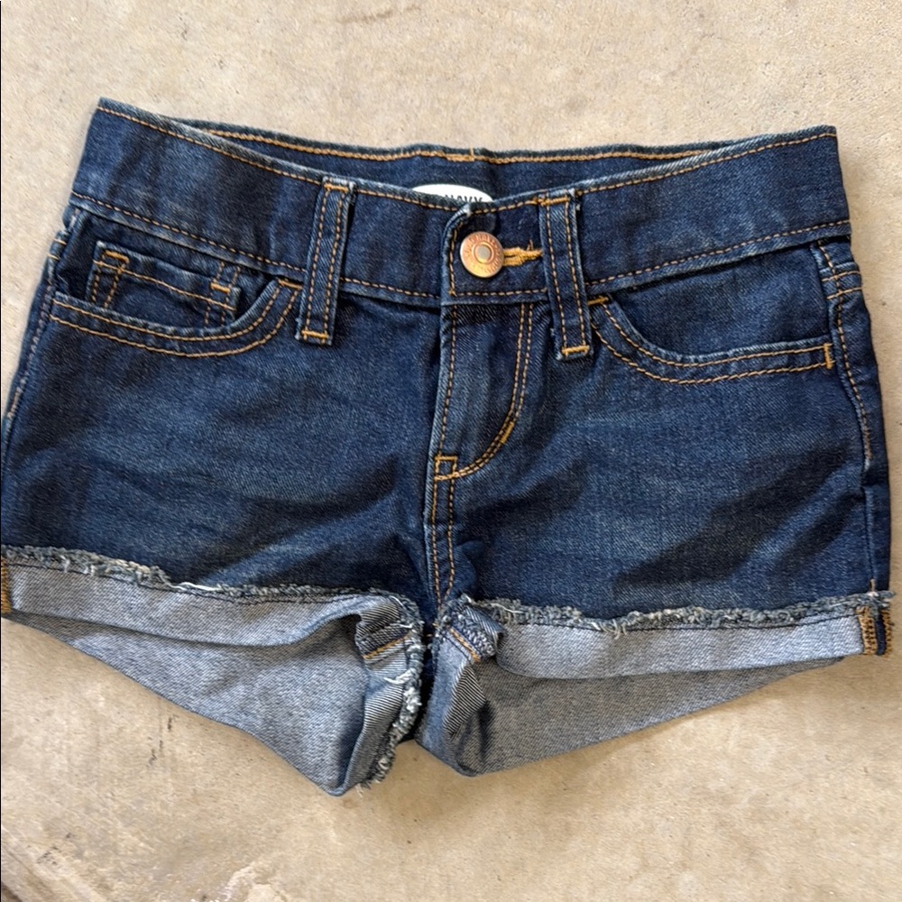 Old Navy Blue Jean Shorts with Rolled Hems